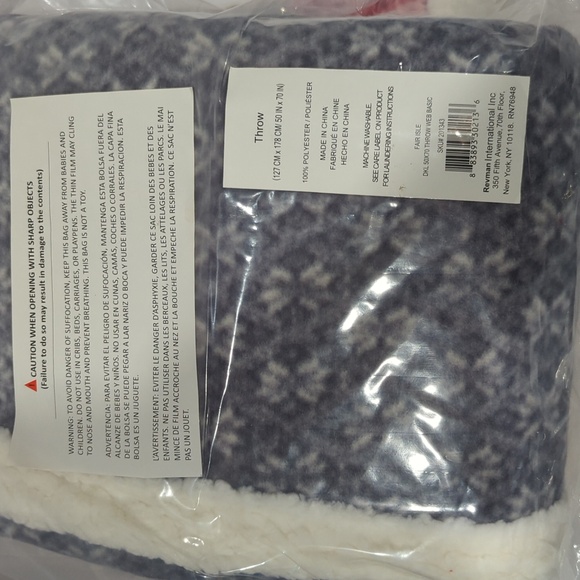 Eddie Bauer Throw Brand new 50 x 70 inches - Picture 2 of 2